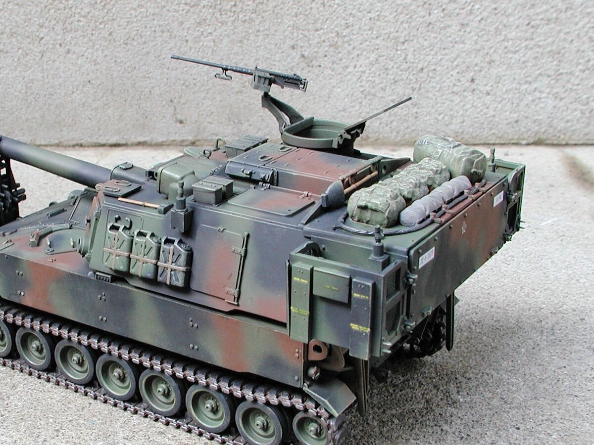 ◉アメリカ現用車両 装備品セット（TAMIYA 1/35 MM266）の使用例