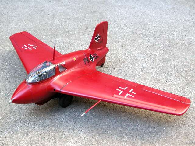 ◉メッサーシュミットMe163（HASEGAWA 1/32）2008年1月 : T.M.のプラモ