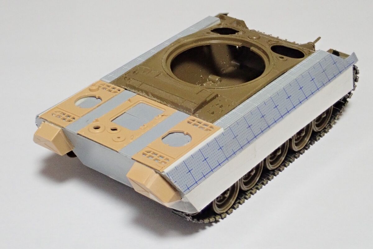 T M のプラモmuseum Tamiya Italeriのm24を使って 映画 パリは燃えているか 登場のm24パンターの製作過程2 プラ板や他キットの部品を使って改造開始 T M のプラモmuseum Tamiya Italeriのm24を使って 映画 パリは燃えているか 登場のm24パンターの製作過程2 プラ板や他キットの部品を使って改造開始