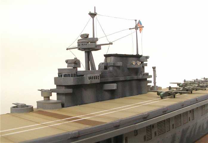 ◉航空母艦CV-8ホーネット（REVELL 1/480）2006年10月完成