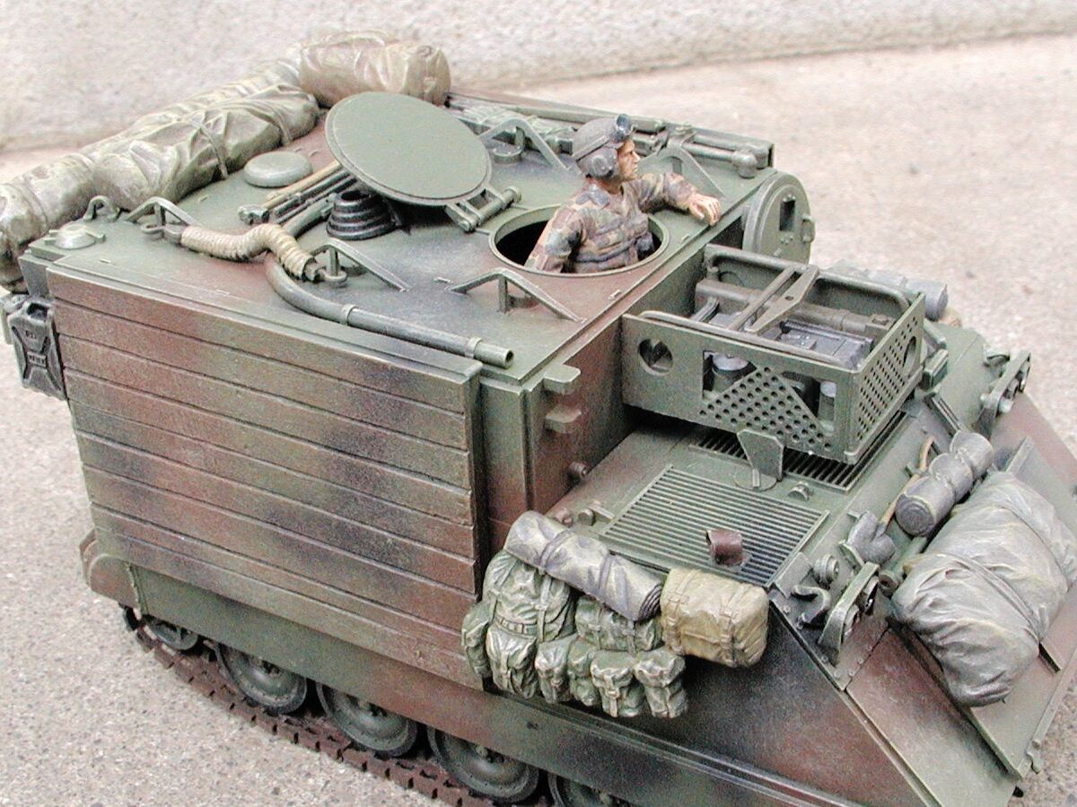 ◉アメリカ現用車両 装備品セット（TAMIYA 1/35 MM266）の使用例