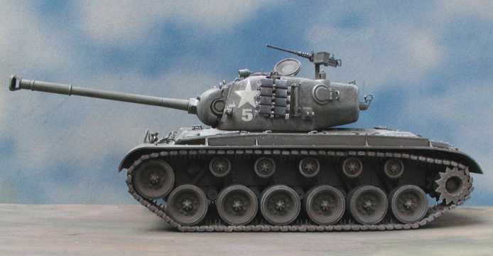 ◉M26パーシング（TAMIYA 1/35 MM254）2002年9月完成 &DRAGON