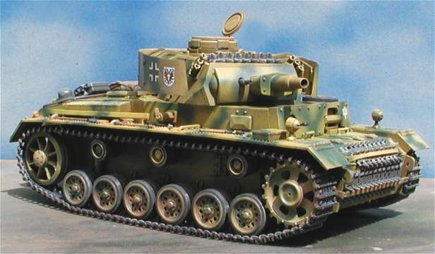 ◉3号戦車N型（TAMIYA MM11 1/35）2003年4月完成し、 2022年6月