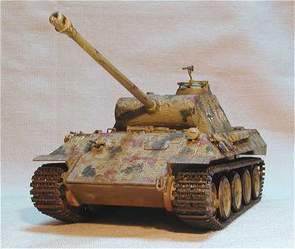 ◉パンサーA型（TAMIYA 1/35 MT23）～1974年以前に製作
