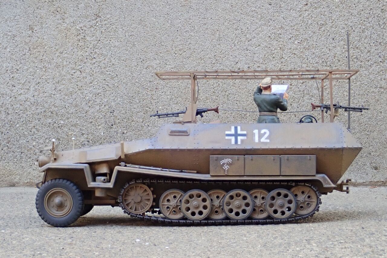 ◉sdkfz251/6 C型（TAMIYA 1/35 251/1改造） 2023年1月完成