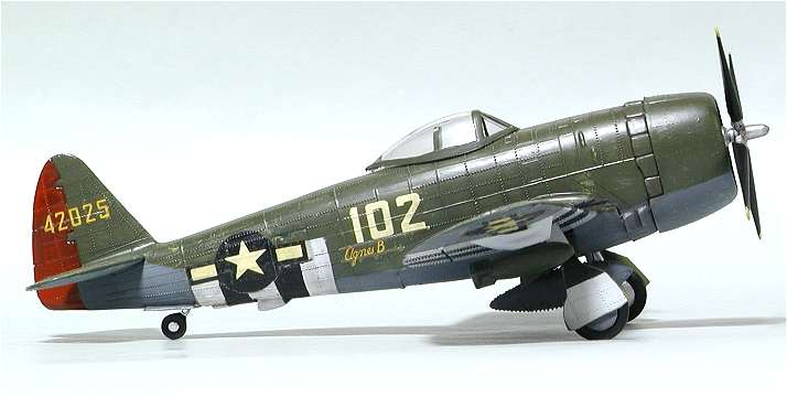 トランペッター1/32p 47Dサンダーボルト水滴型風防タイプ トランペッター1/32p 47Dサンダーボルト水滴型風防タイプ