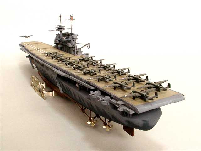 ◉航空母艦CV-8ホーネット（REVELL 1/480）2006年10月完成