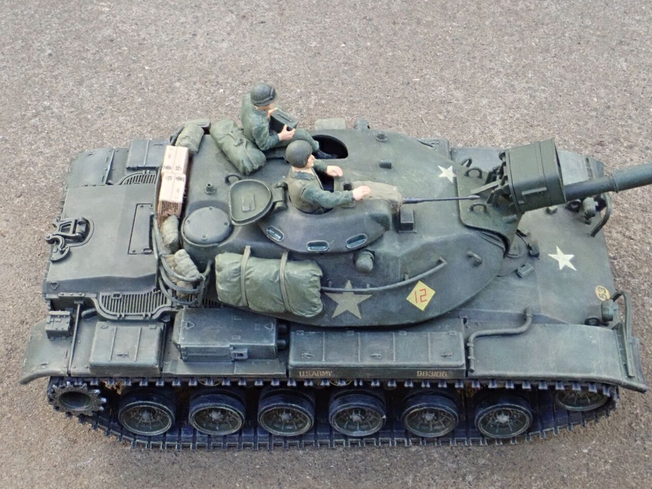◉M60A1シャイアン（TAMIYA 1/35 MT28）1973年以前に製作・2024