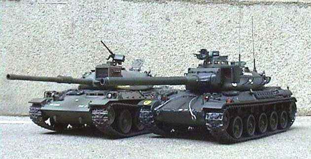 ◉AMX30 MBT（HELLER 1/35）2001年7月完成 : T.M.のプラモMUSEUM