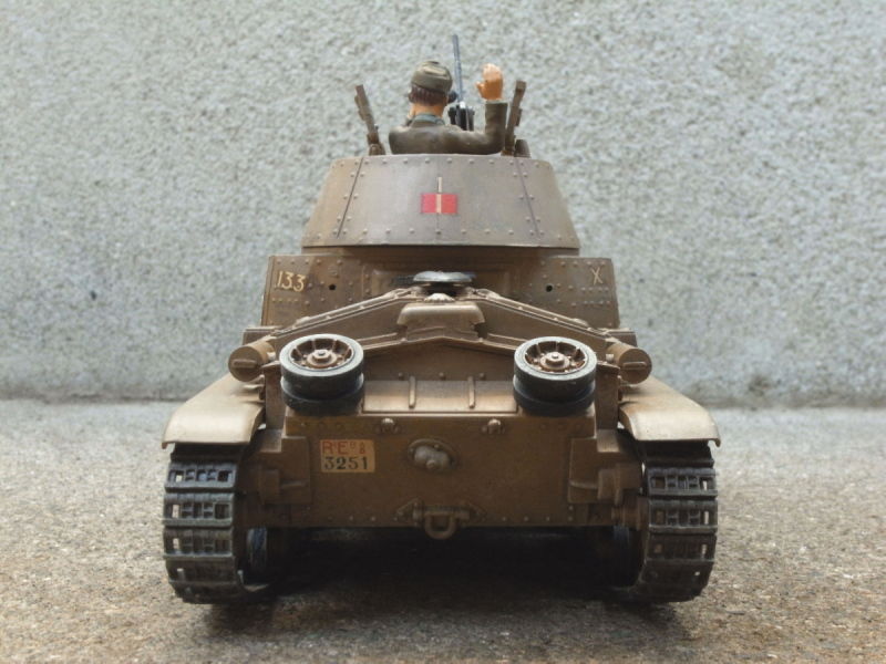 ◉M13/40カーロアルマート（TAMIYA 1/35 MM34）1974年製作