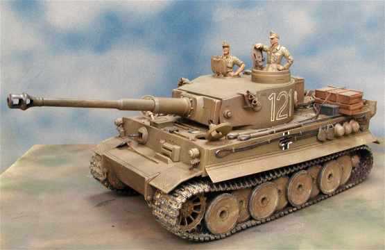 ◉タイガー1 極初期型(TAMIYA 1/35 MM227)2002年11月完成 ◉タイガー1 極初期型(TAMIYA 1/35 MM227)2002年11月完成
