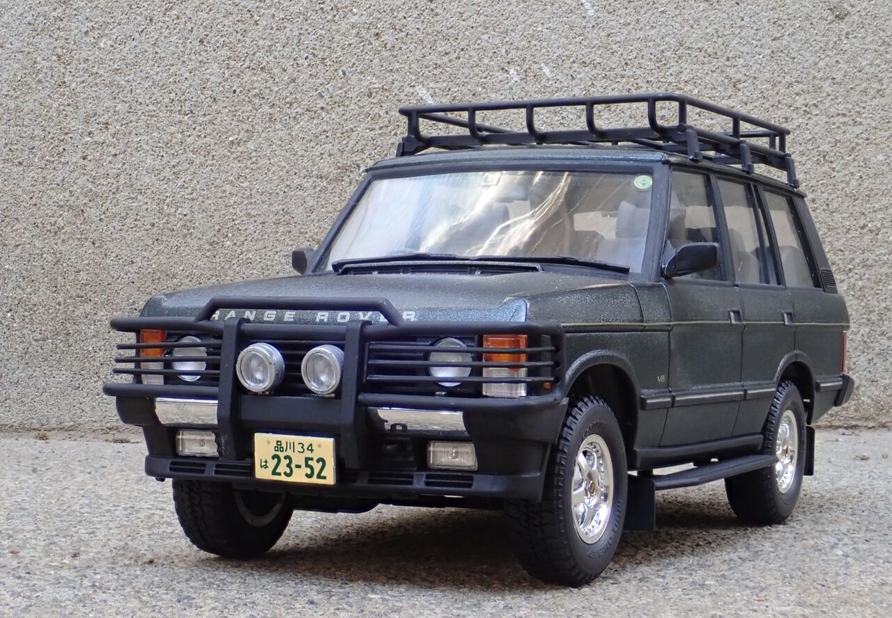 ◉レンジローバー クラシック（AOSHIMA 1/24） 1990年代に製作 : T.M.