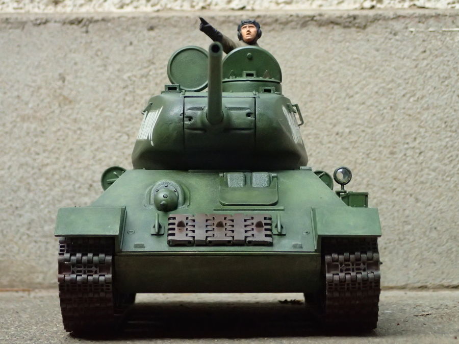 ◉T-34/85(TAMIYA 1/25) : T.M.のプラモMUSEUM ◉T-34/85(TAMIYA 1/25) : T.M.のプラモMUSEUM