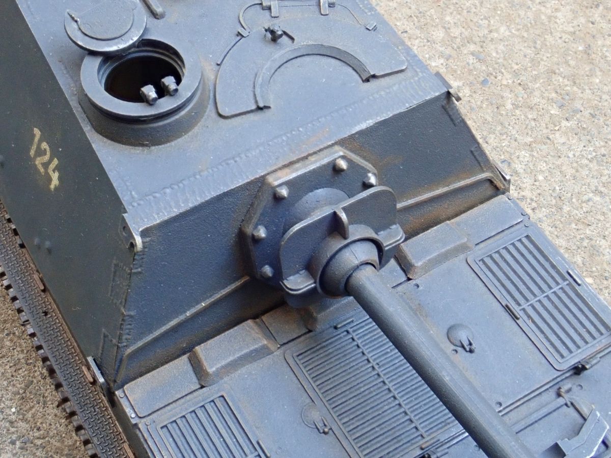 ◉エレファント駆逐戦車（NICHIMO 1/35）1976年ごろ完成 : T.M.