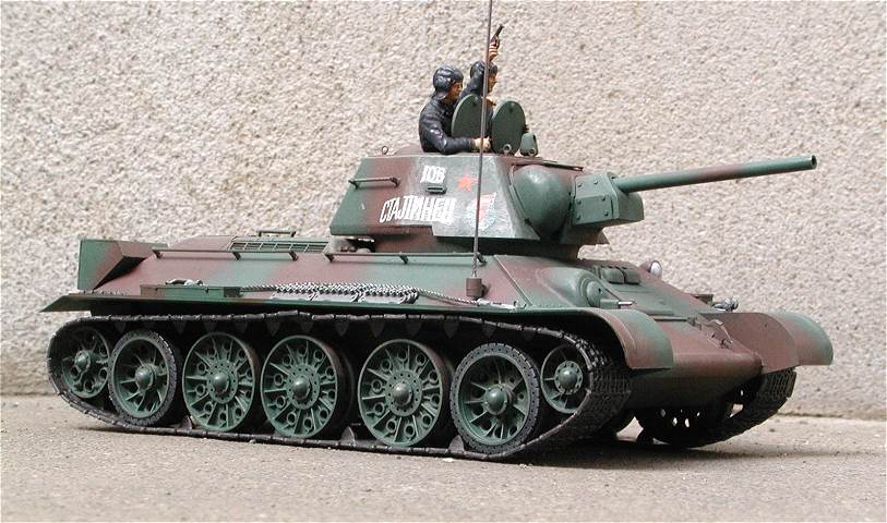 ◉T34/76 1943年型(TAMIYA MM59 1/35)2005年1月完成 : T.M.の ◉T34/76 1943年型(TAMIYA MM59 1/35)2005年1月完成 : T.M.の