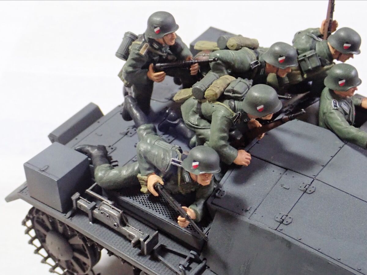 ▶︎ドイツ歩兵進撃セット（TAMIYA 1/35 MM61） 製作工程 : T.M.の