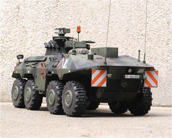 ◉ルクス 8輪装甲偵察車（REVELL 1/35）2005年1月完成 : T.M.のプラモ
