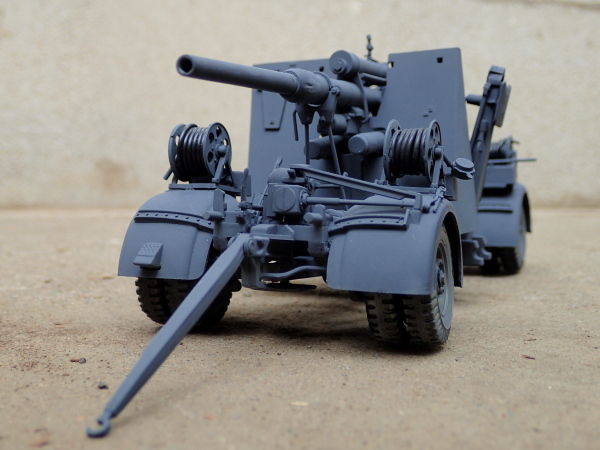 ◉88mm砲 FLAK36/37（TAMIYA 1/35 MM17）1972年製作&レストア