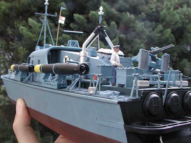◉高速魚雷艇ボスパー （TAMIYA 1/72）2005年10月完成 : T.M.の