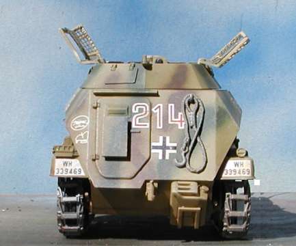 ◉sdkfz250/9（TAMIYA 1/35 MM115）～1999年に製作 : T.M.のプラモMUSEUM