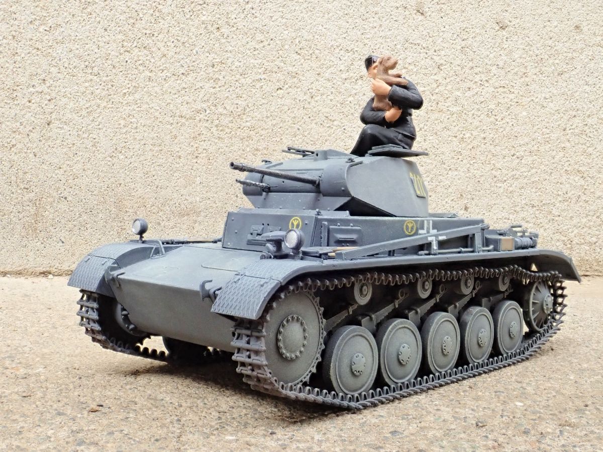 ◉2号戦車C型（TAMIYA 1/35 MM292）2018年9月完成 : T.M.のプラモMUSEUM