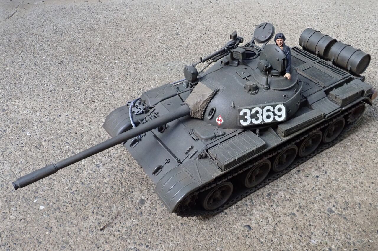 北朝鮮 タミヤ 1/35 T-55A 完成品 戦車 模型 プラモデル タミヤ