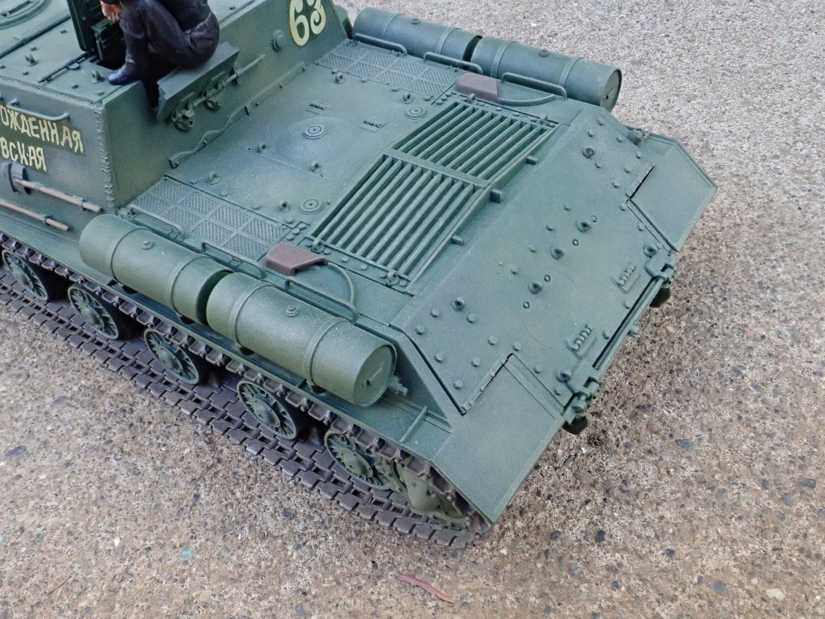◉JSU122(DRAGON 1/35)1990年代に製作&レストア : T.M.の ◉JSU122(DRAGON 1/35)1990年代に製作&レストア : T.M.の