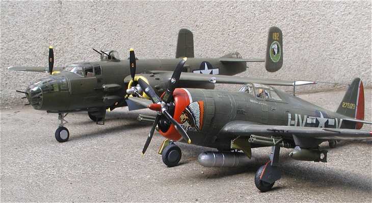 ◉B25Jミッチェル（MONOGRAM 1/48）2006年6月完成 : T.M.の