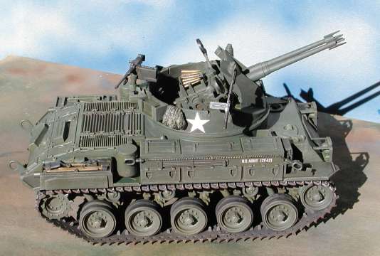 ◉M42ダスター（TAMIYA 1/35 MM161/MT27）～1992年ごろ製作＆レストア