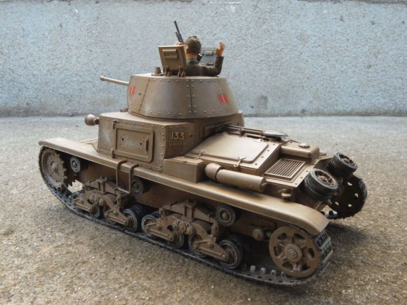 ◉M13/40カーロアルマート（TAMIYA 1/35 MM34）1974年製作
