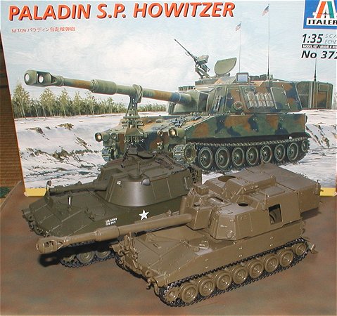 ◉M109A6 パラディン（ITALERI 1/35）2004年8月完成 : T.M.の