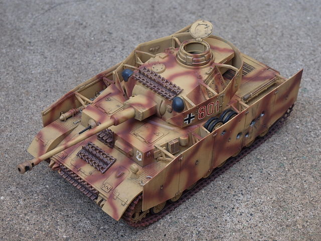 ◉4号戦車(MONOGRAM 1/32）2009年11月完成 : T.M.のプラモMUSEUM
