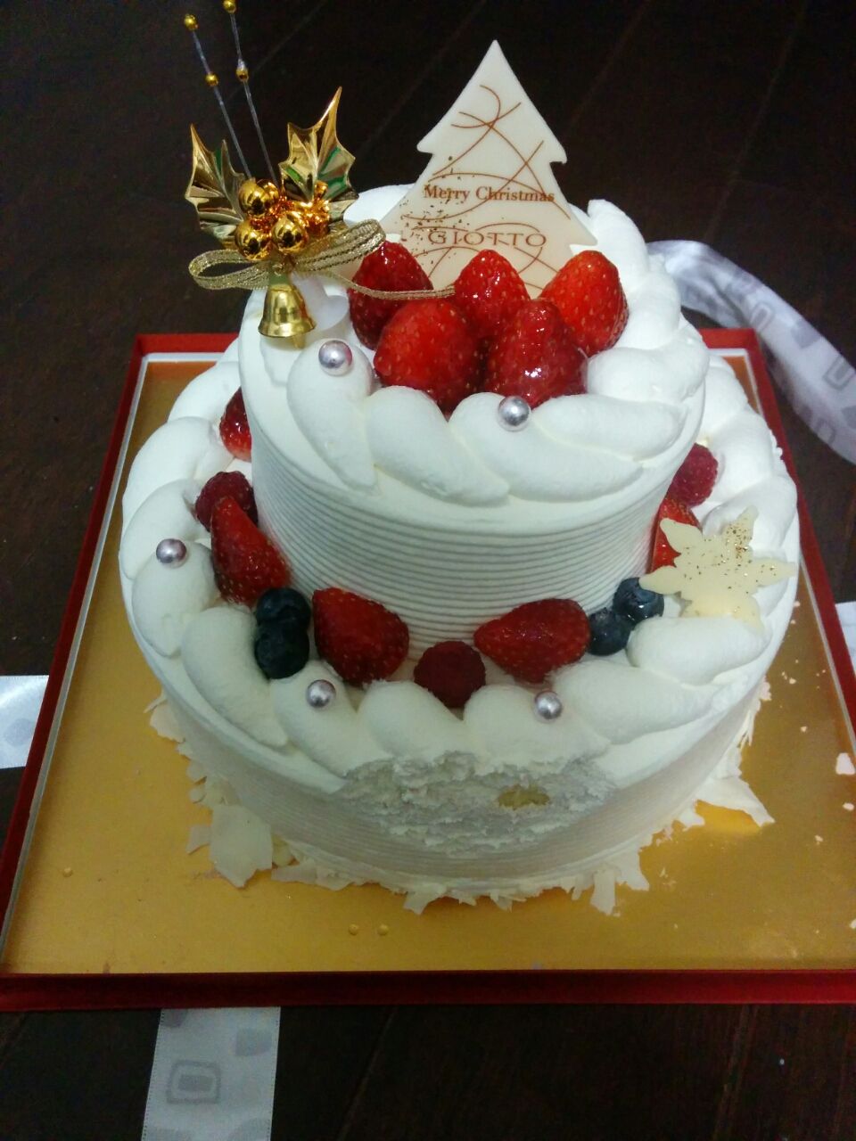 Giotto 三越銀座店 クリスマスケーキ ほぼ銀座で美味しいょのblog