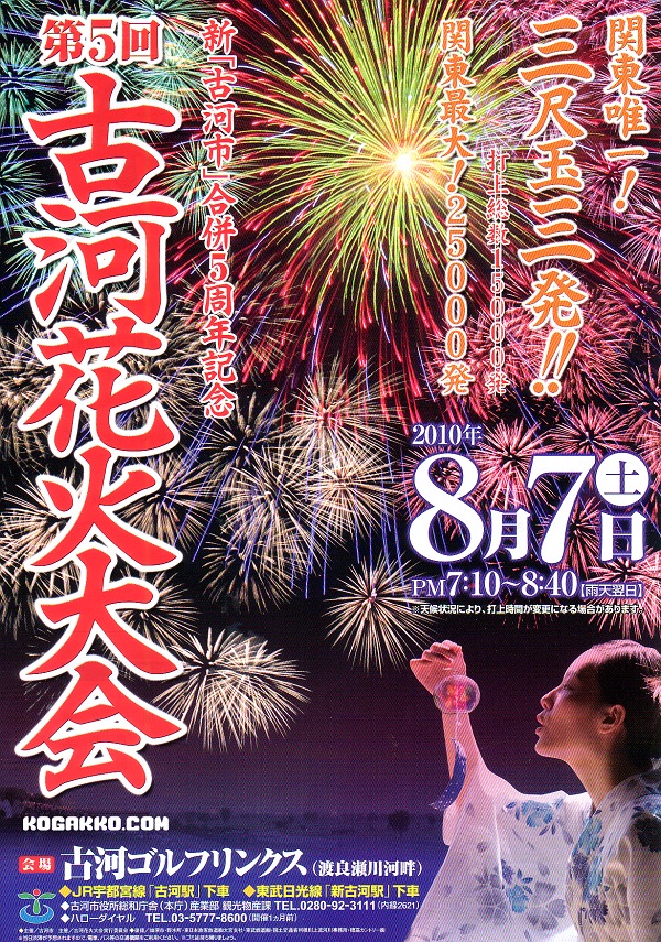 関東最大の花火大会 銀輪の道 きよろぐ