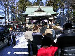 安松神社のお正月