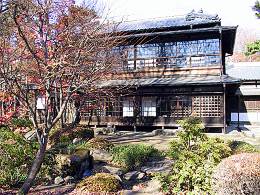 高橋是清邸 庭園から