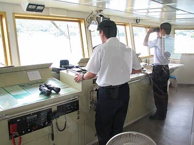 海賊船バーサ号の操舵室