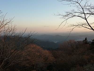 関八州見晴台からの景色