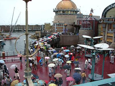 毎日がレビュー 雨の東京ディズニーシー