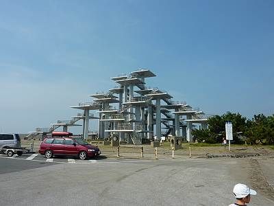 富津岬の展望台