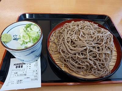 吉野家の十割そば
