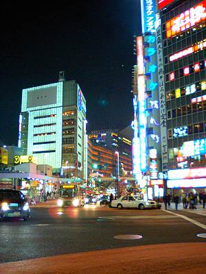 新宿のネオンキラキラその1