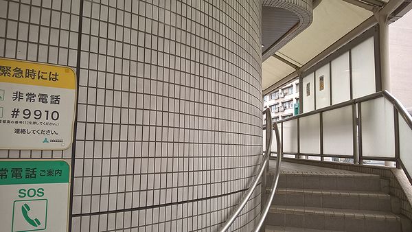 南池袋PAのトイレ入り口
