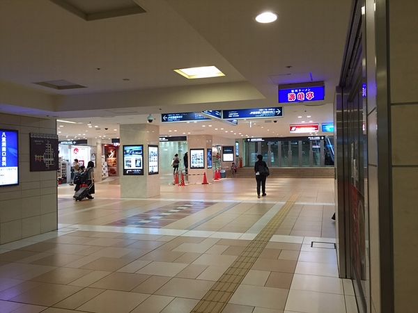 東京駅へ脱出