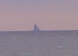 舞浜から見る風の塔