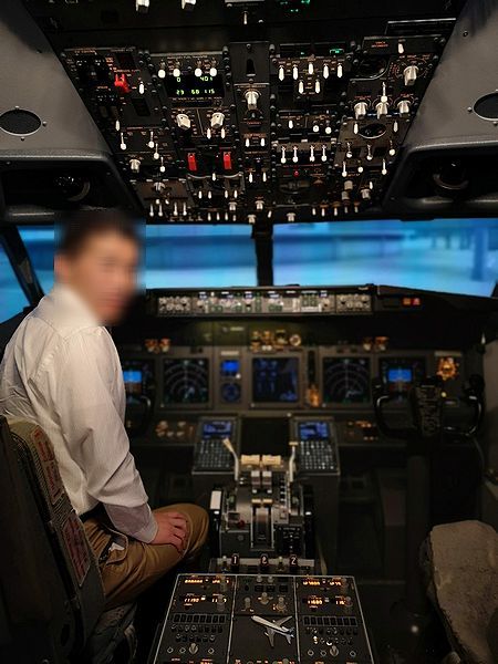 B737操縦席