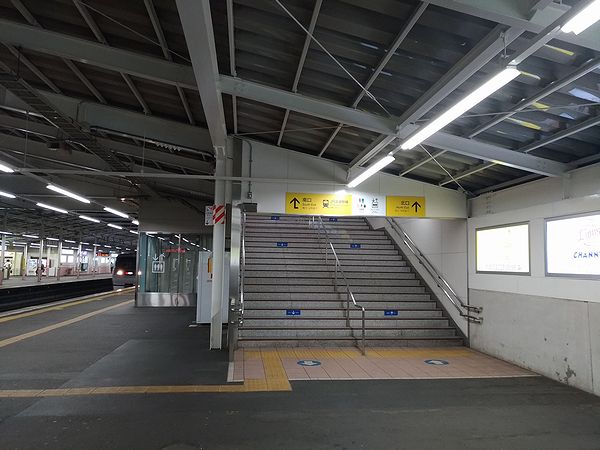 秋津駅のわかりにくい案内2