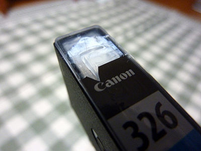 インクカートリッジの空気穴