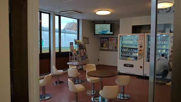 南池袋PAの休憩所