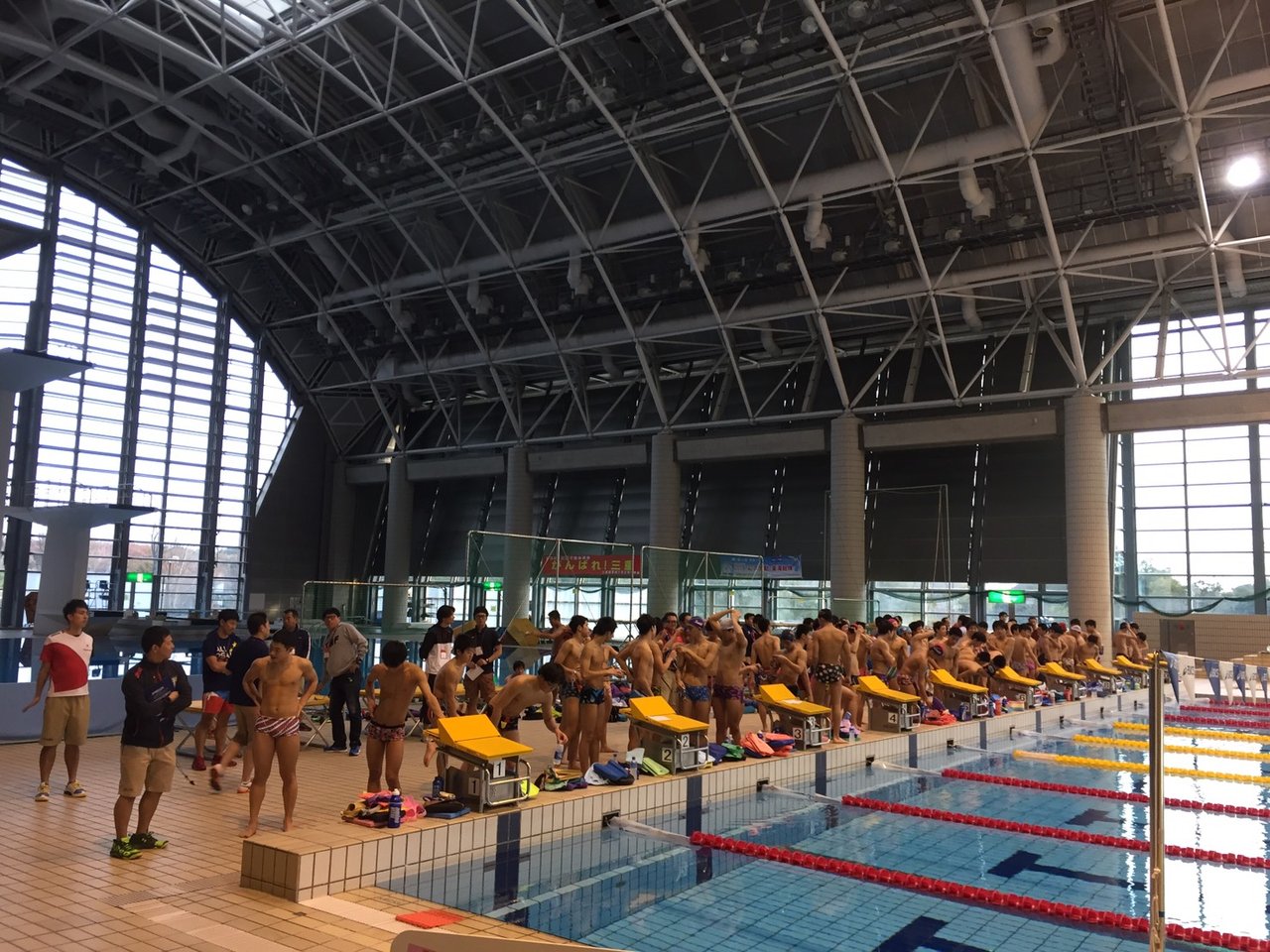 全国大学水泳合宿集合画像 